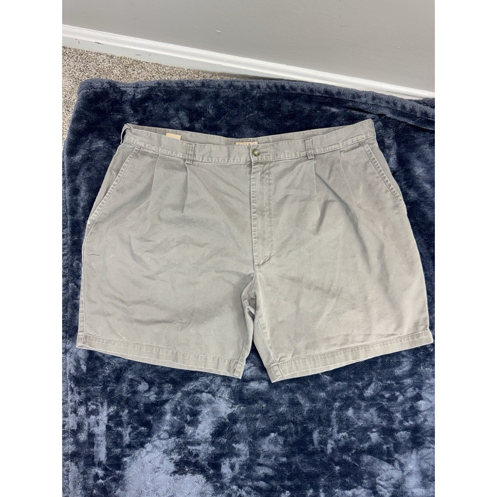 Natural Issue Men's Pleated Cotton Shorts Size 44